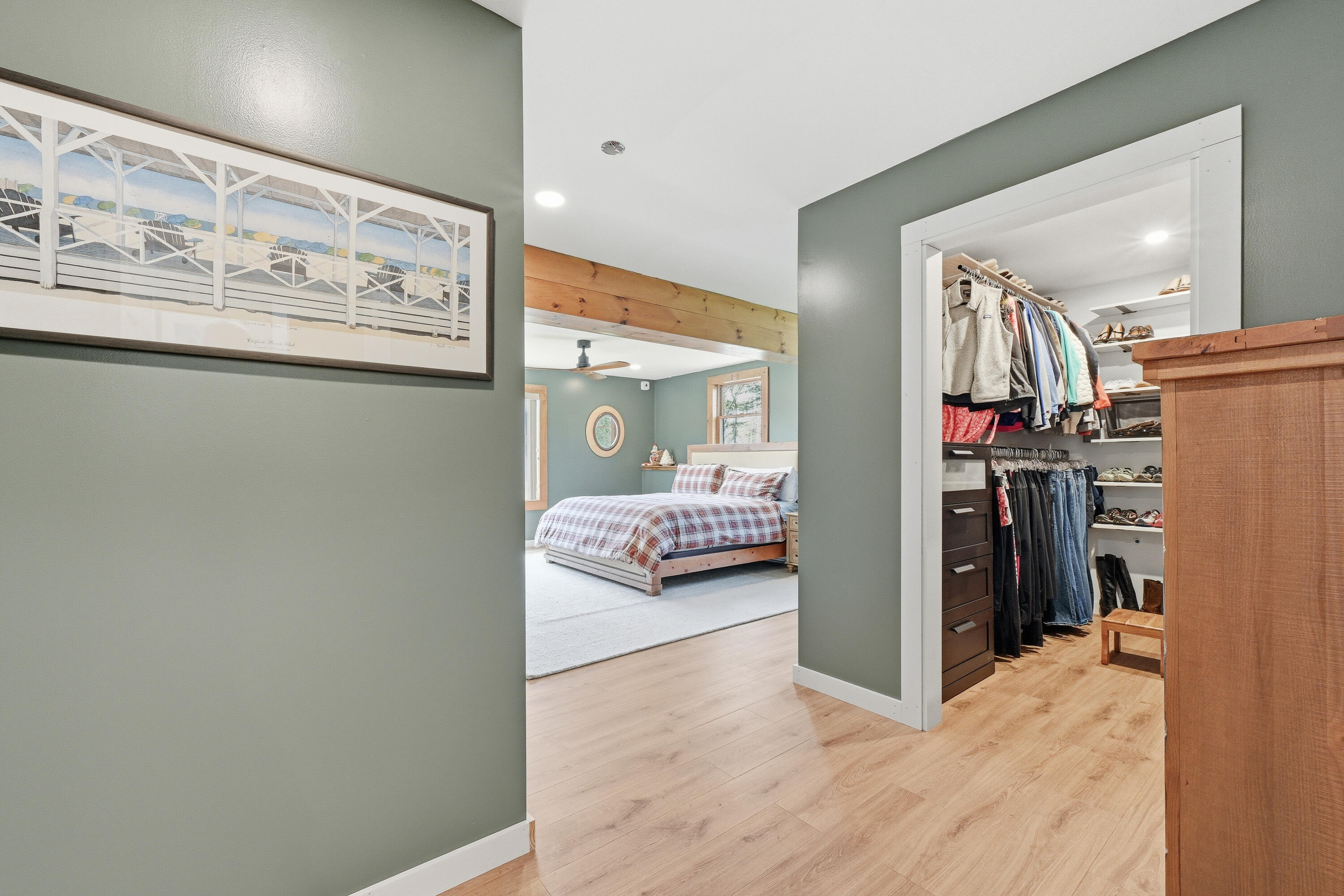 38 Carry Road Rangeley, ME 04964 - Photo 16 of 61 master closet