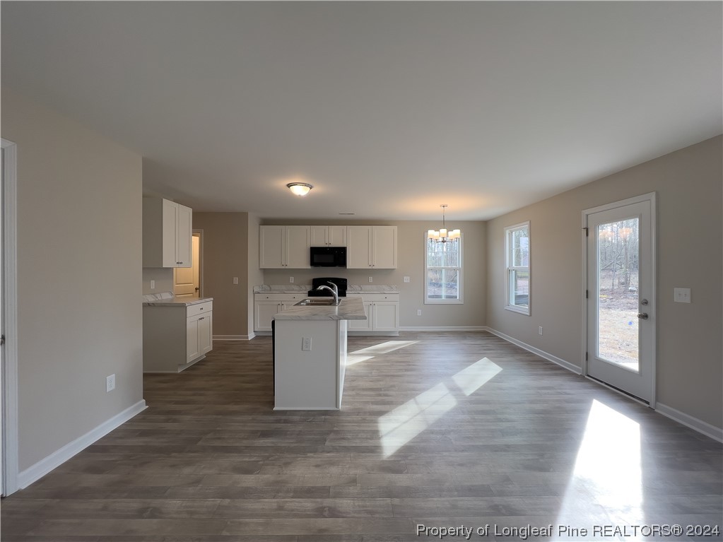 30 Pointer (lot 2) Way Parkton, NC 28371 - Photo 8 of 26 a view of a kitchen with a sink and a refrigerator
