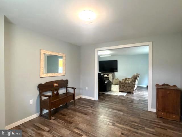 1156 Providence Church Road Hedgesville, WV 25427 - Photo 62 of 101 a living room with furniture and a flat screen tv