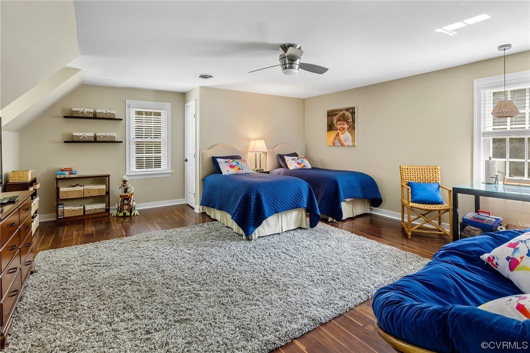 2921 Barrow Place Midlothian, VA 23113 - Photo 27 of 41 a bedroom with furniture and a wooden floor