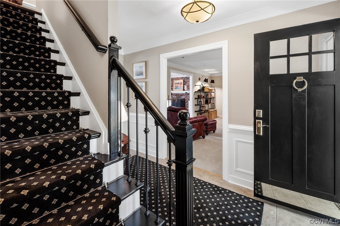 2921 Barrow Place Midlothian, VA 23113 - Photo 4 of 41 a view of entryway with wooden floor