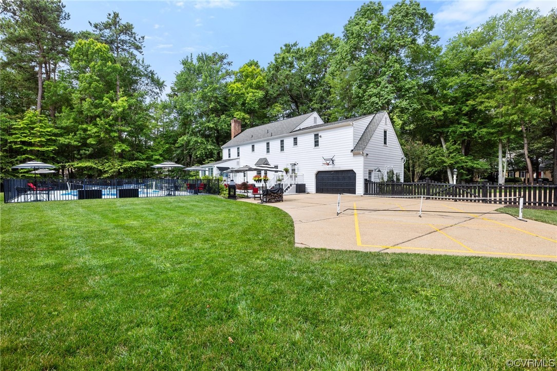 2921 Barrow Place Midlothian, VA 23113 - Photo 41 of 41 a view of house with a big yard and large trees