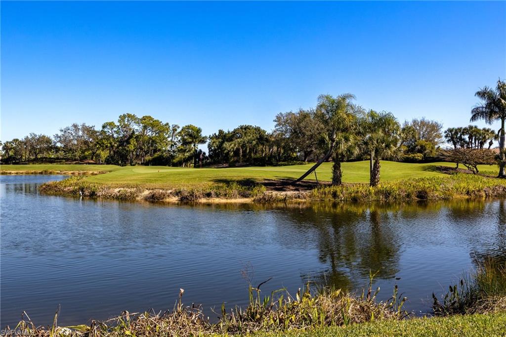 9209 Spring Run Boulevard, Unit 2003 Estero, FL 34135 - Photo 20 of 32 a view of lake with green space
