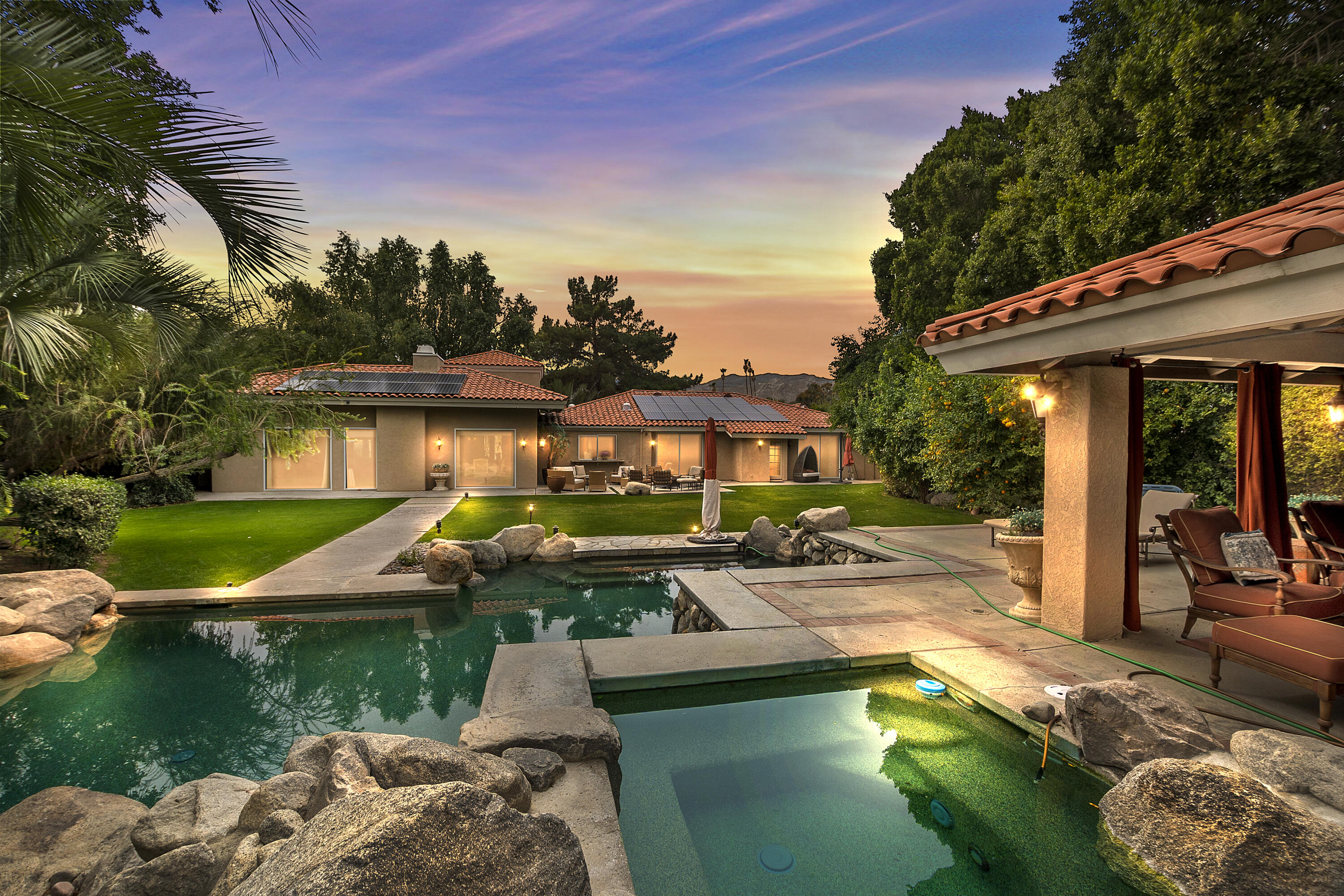 6 Clancy Lane South Rancho Mirage, CA 92270 - Photo 4 of 38 004_Twilight