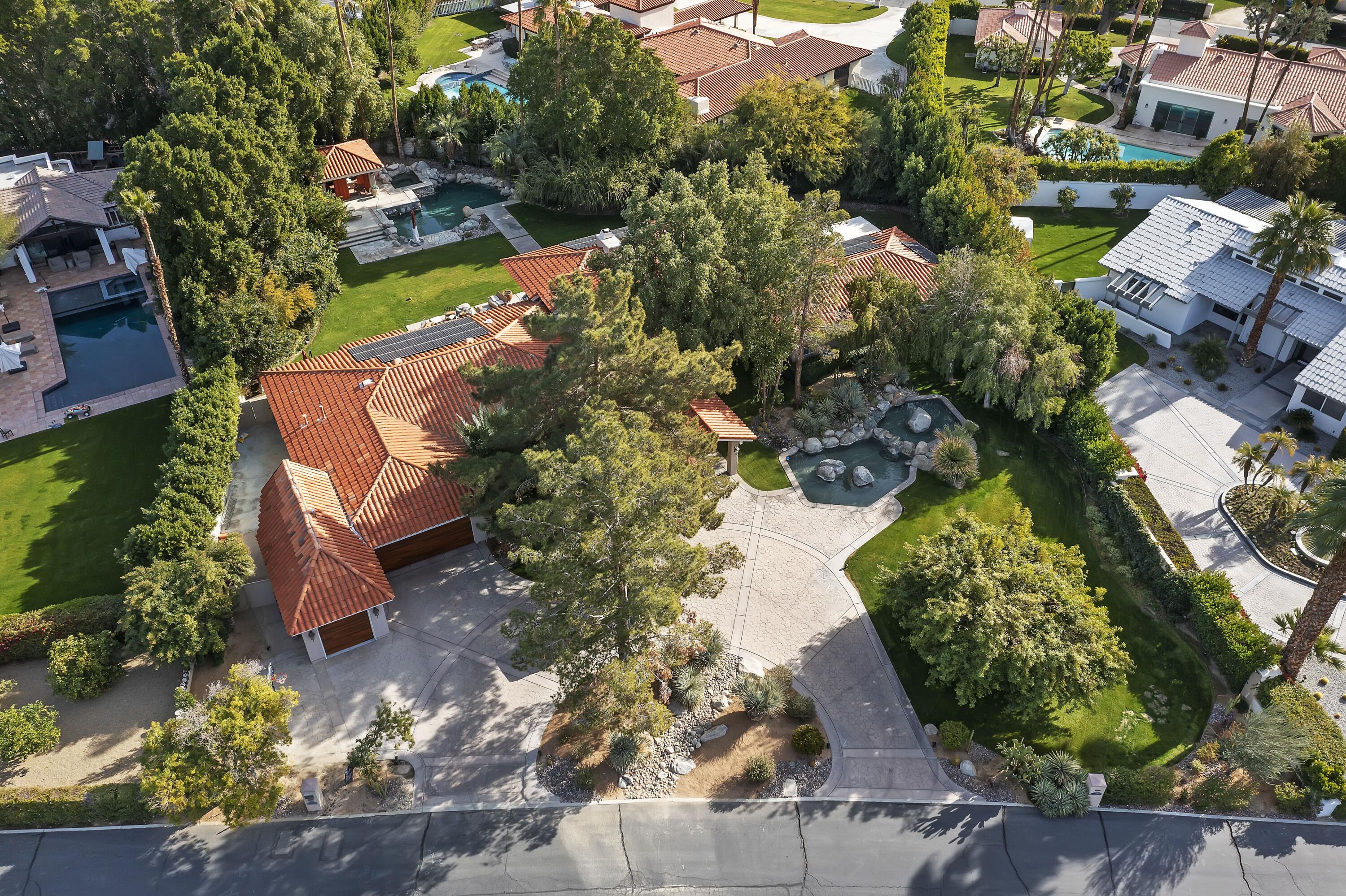 6 Clancy Lane South Rancho Mirage, CA 92270 - Photo 5 of 38 006_Aerial Front Yard