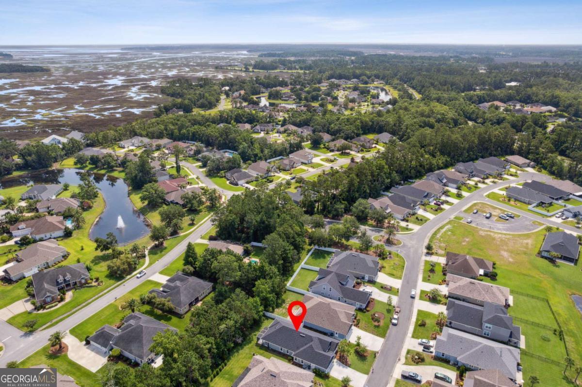 107 Amanda Trace Kingsland, GA 31548 - Photo 61 of 94 an aerial view of residential houses with outdoor space