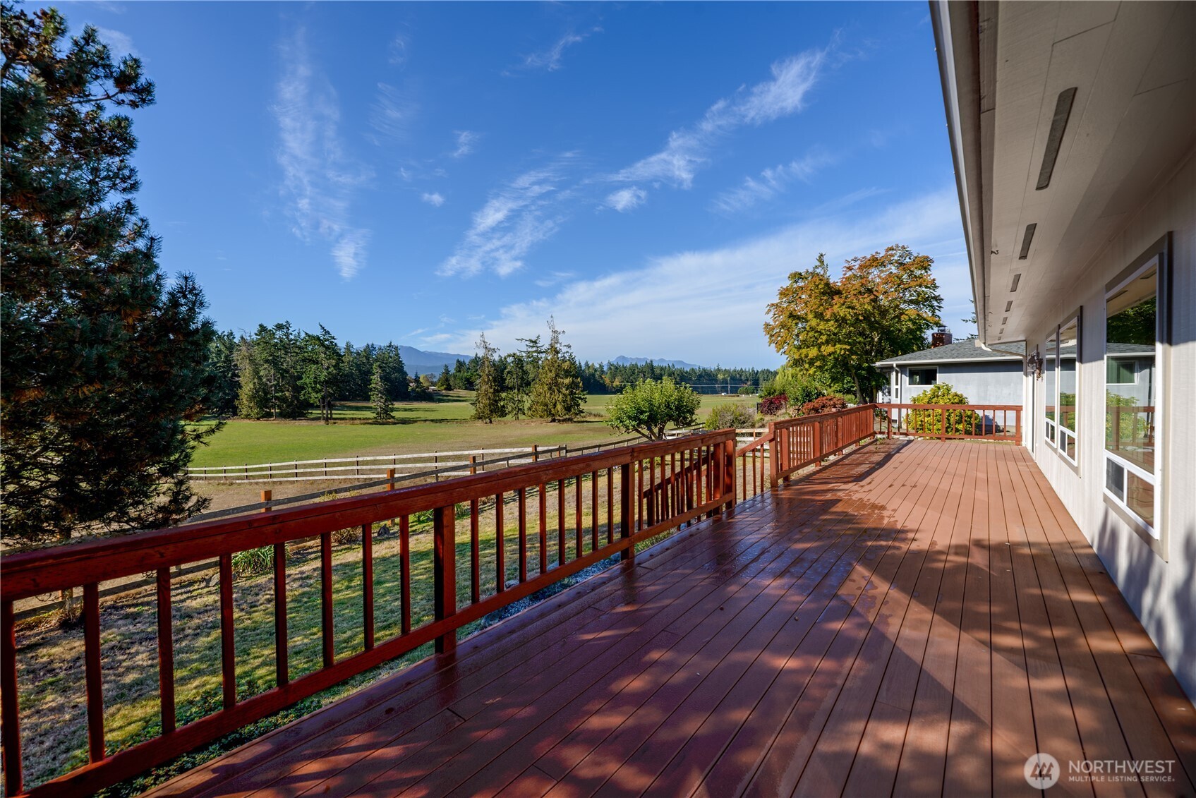 103 Turnagain Place Sequim, WA 98382 - Photo 34 of 40 a view of city from a balcony