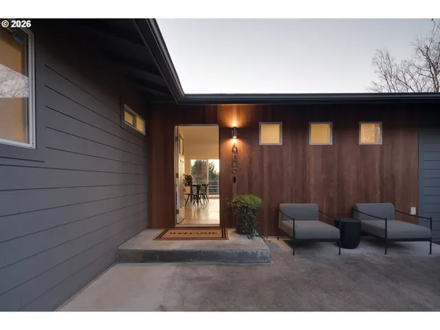 a view of outdoor space and porch