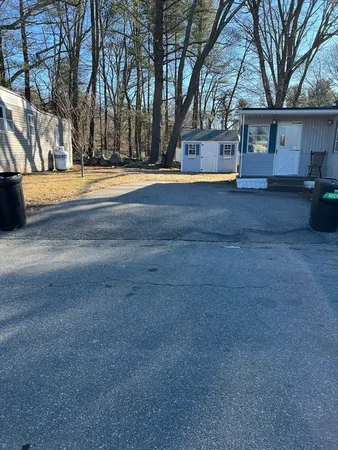 a view of a house with a outdoor space