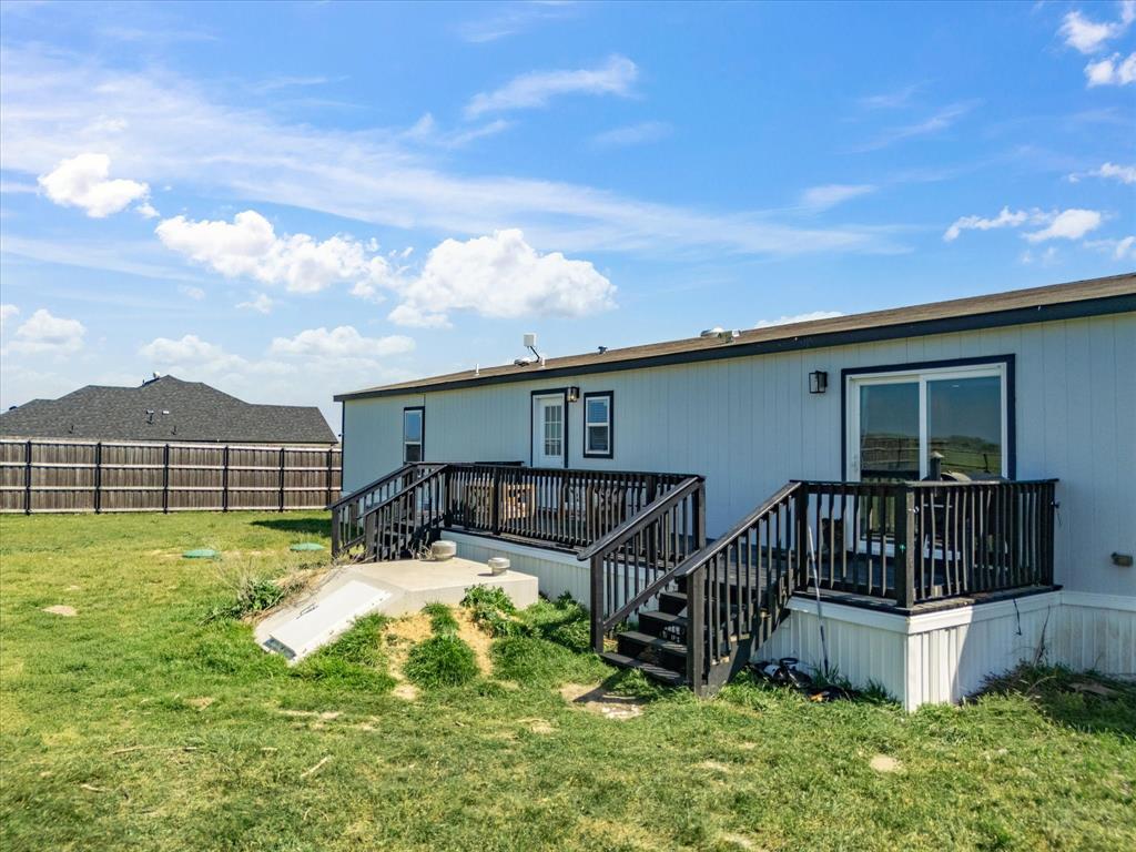 341 Mesa Ridge Decatur, TX 76234 - Photo 24 of 31 Back patio with 15 person storm shelter