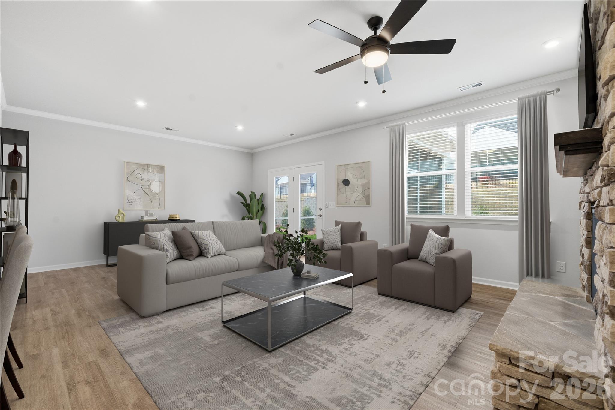 1100 Arundle Road Sherrills Ford, NC 28673 - Photo 21 of 35 a living room with furniture and a window