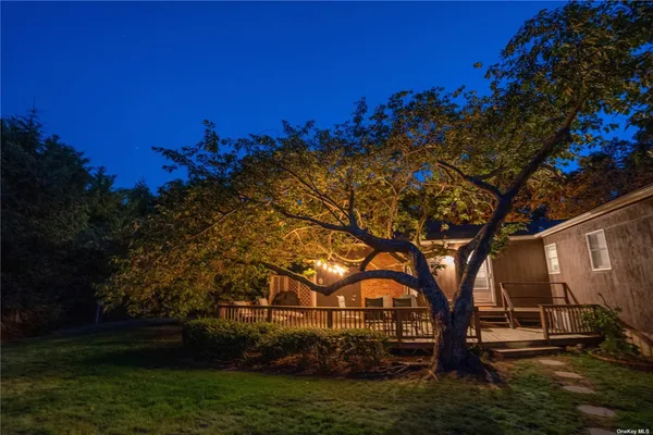 a view of outdoor space and yard