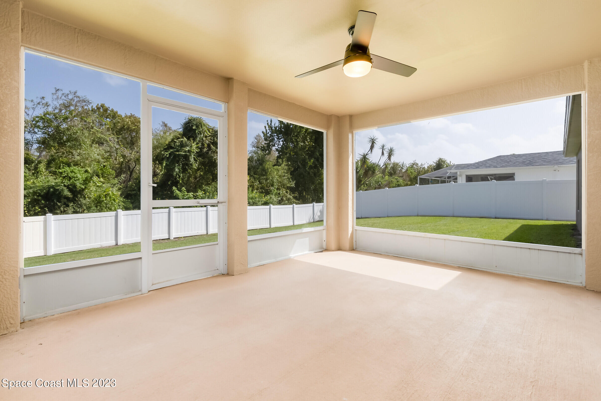 4181 Long Leaf Drive Melbourne, FL 32940 - Photo 29 of 37 a view of an empty room with a window and outer view