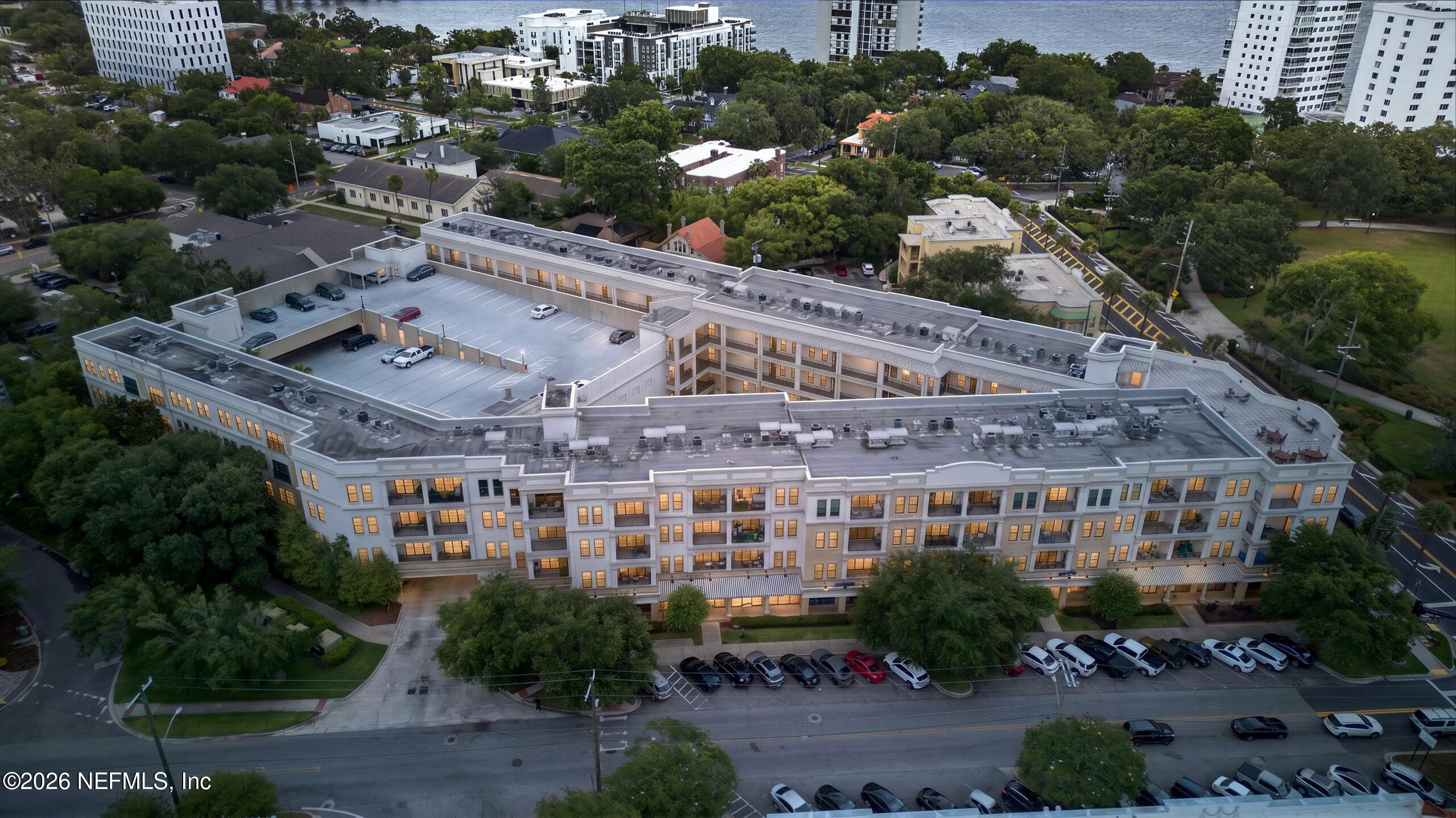 1661 Riverside Avenue, Unit 313 Jacksonville, FL 32204 - Photo 55 of 56 035_DJI_20260619124829_0461_D#twilight