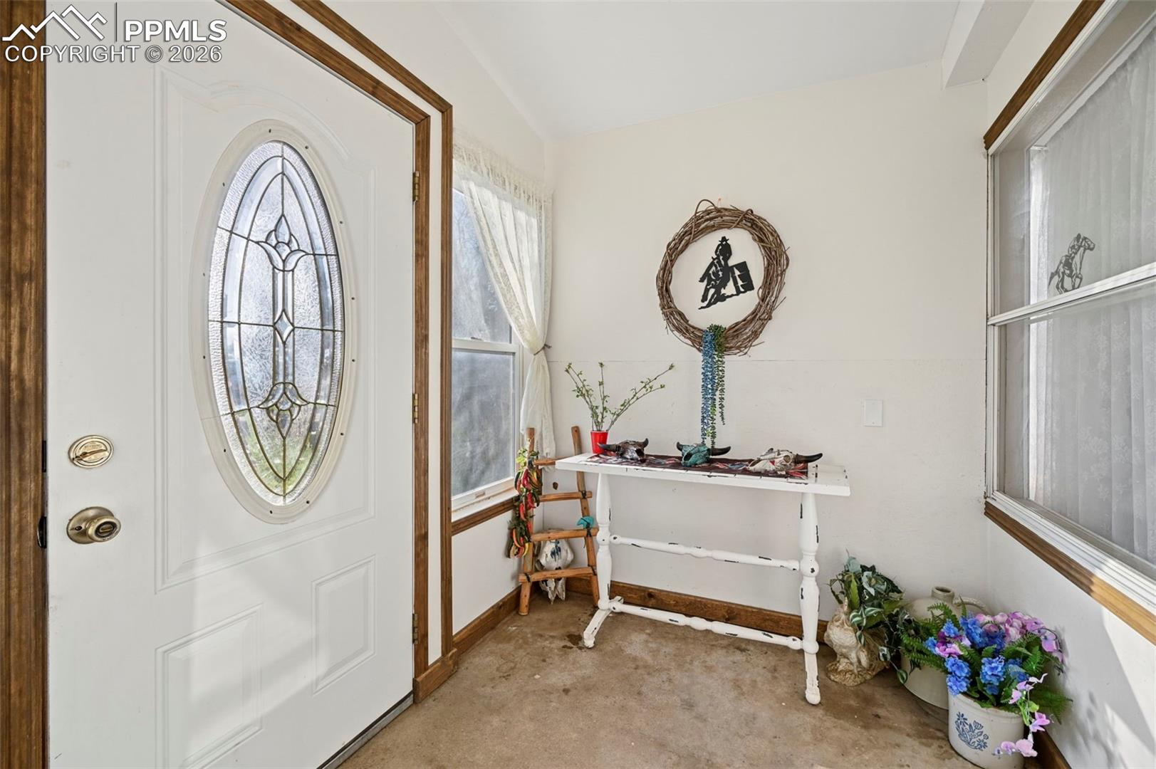 35875 Shear Road Yoder, CO 80864 - Photo 13 of 45 Interior entry view leading into open living space