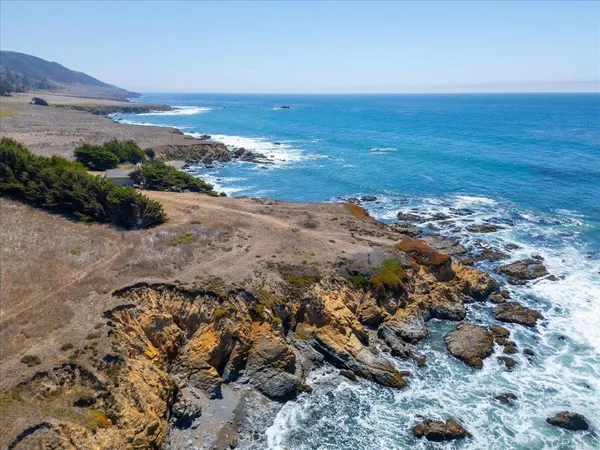 a view of an ocean beach