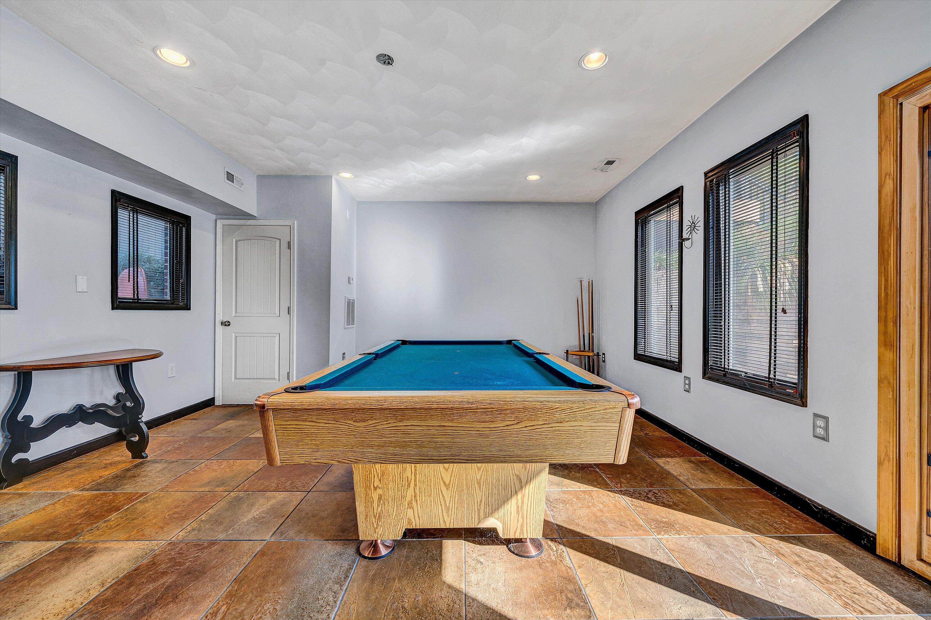 1013 Howbert Avenue Southwest Roanoke, VA 24015 - Photo 17 of 52 a room with pool table and windows
