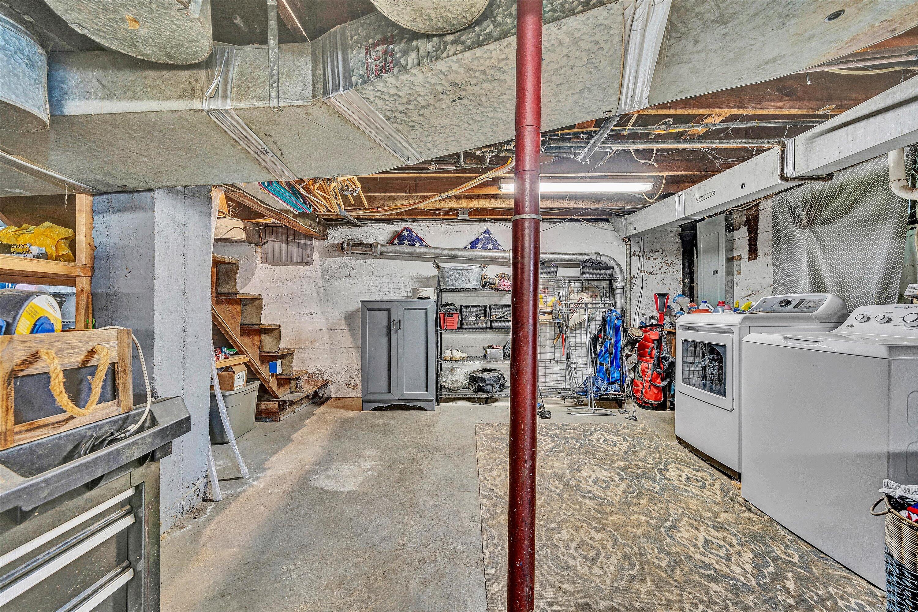 1013 Howbert Avenue Southwest Roanoke, VA 24015 - Photo 32 of 52 a view of a storage room with a lot of stuff