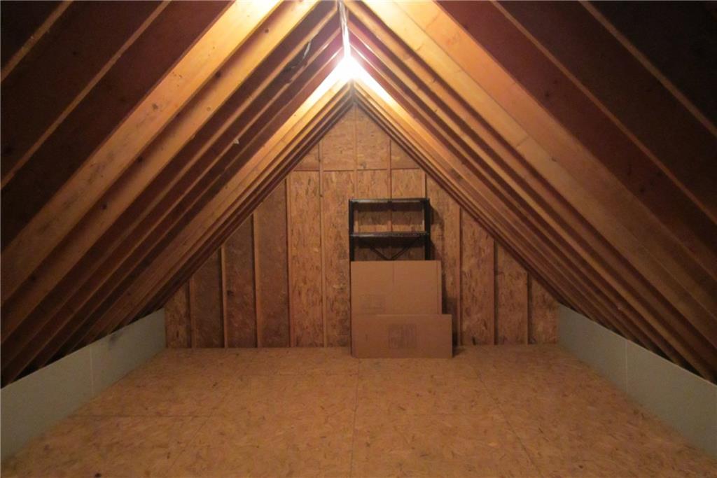 275 Potato Run Road Washington, PA 15301 - Photo 14 of 25 Storage Area - accessed from bedroom and located over the garage. Size: approx. 16 x 19. Room for everything and more!