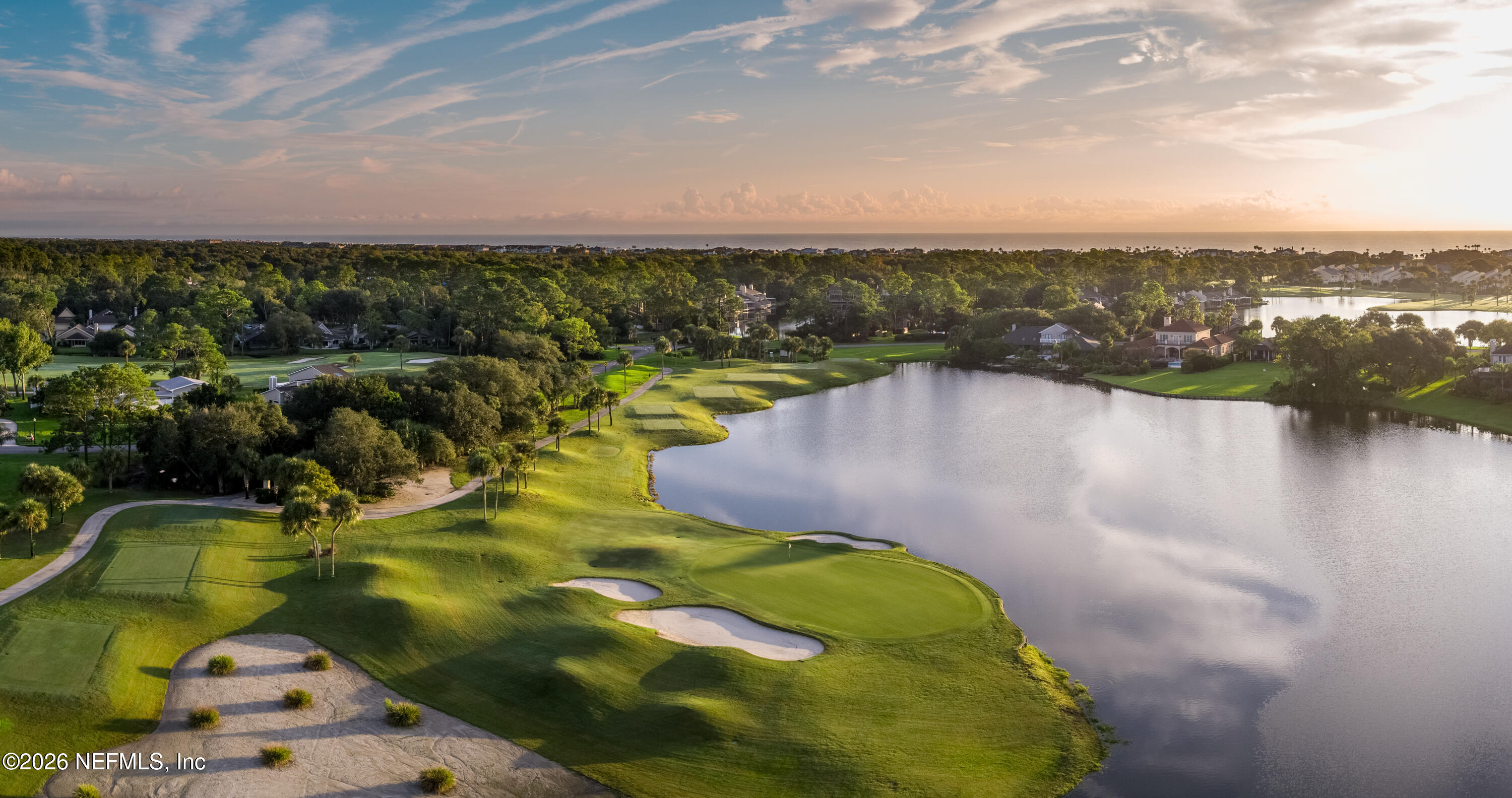 70 Fishermans Cove Road Ponte Vedra Beach, FL 32082 - Photo 50 of 60 a view of a lake in middle of the town