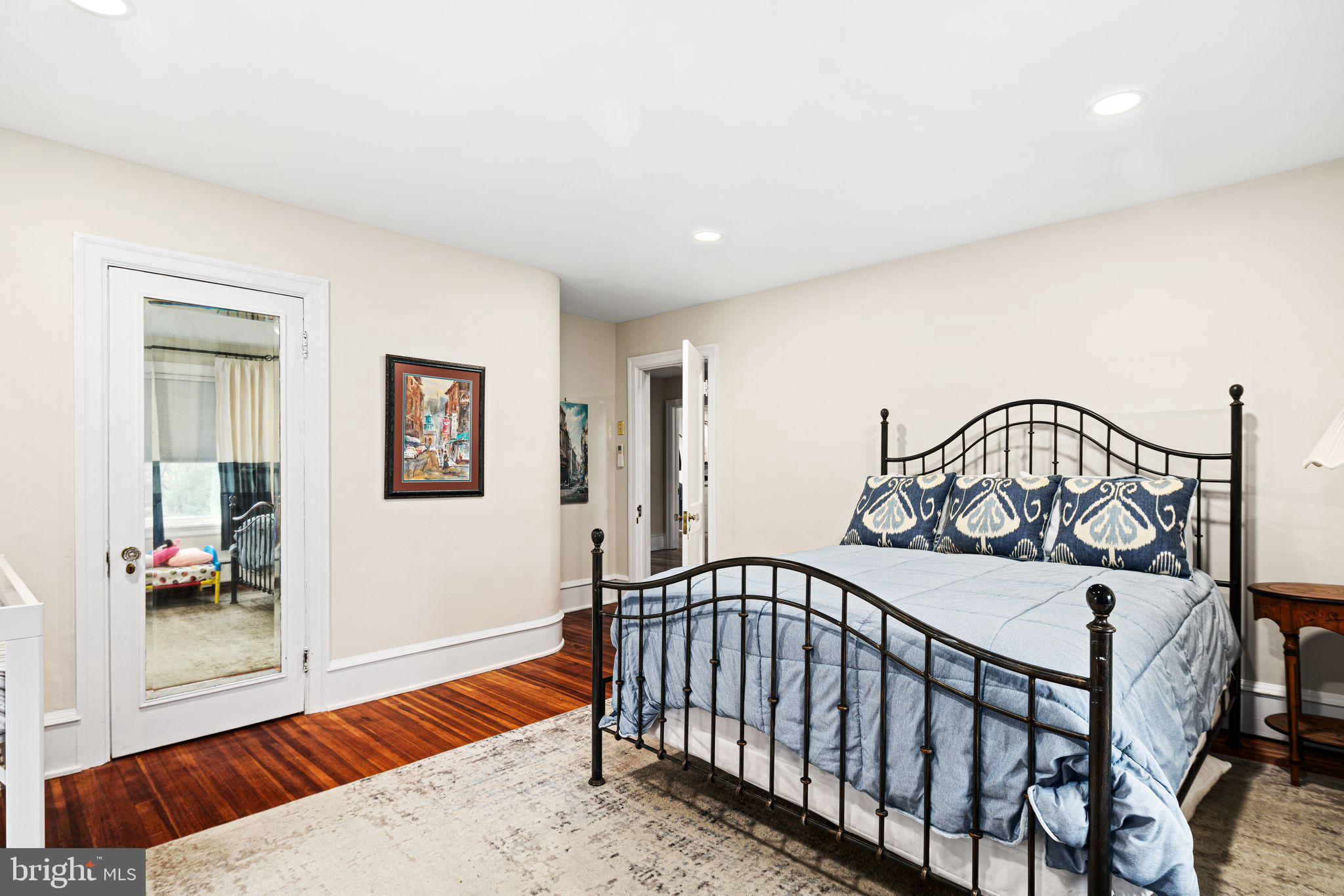 311 Chews Landing Road Haddonfield, NJ 08033 - Photo 30 of 31 a bedroom with furniture and wooden floor