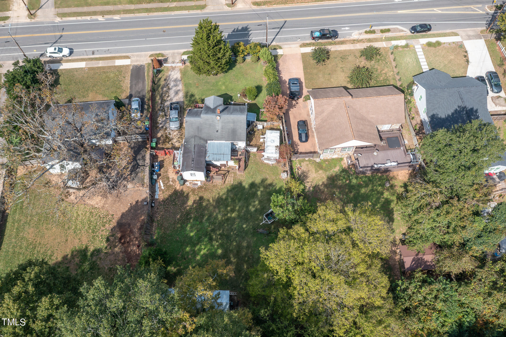 2214 Milburnie Road Raleigh, NC 27610 - Photo 8 of 14 Aerial of Home