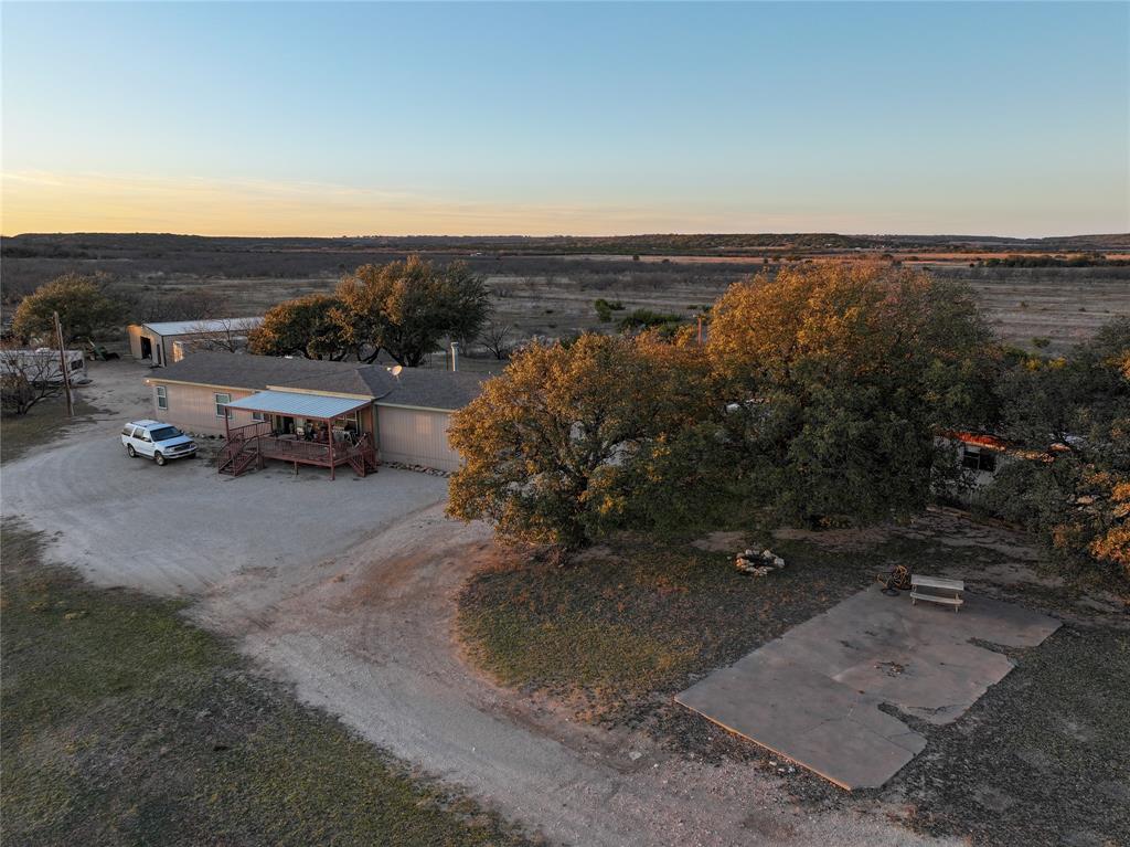 322 County Road 494 Novice, TX 79538 - Photo 25 of 35 an aerial view of a house with a yard