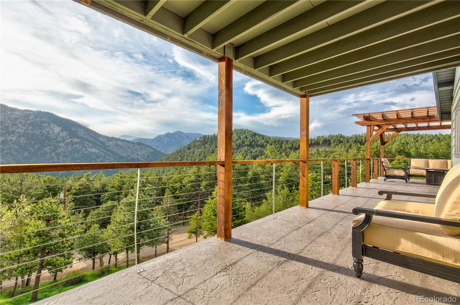 136 Elk Ridge Lane Boulder, CO 80302 - Photo 25 of 27 a view of swimming pool from a balcony