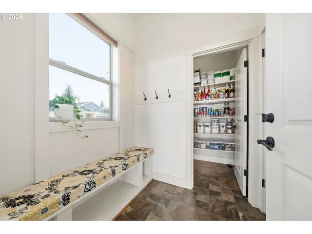 a view of wooden floor in a bedroom