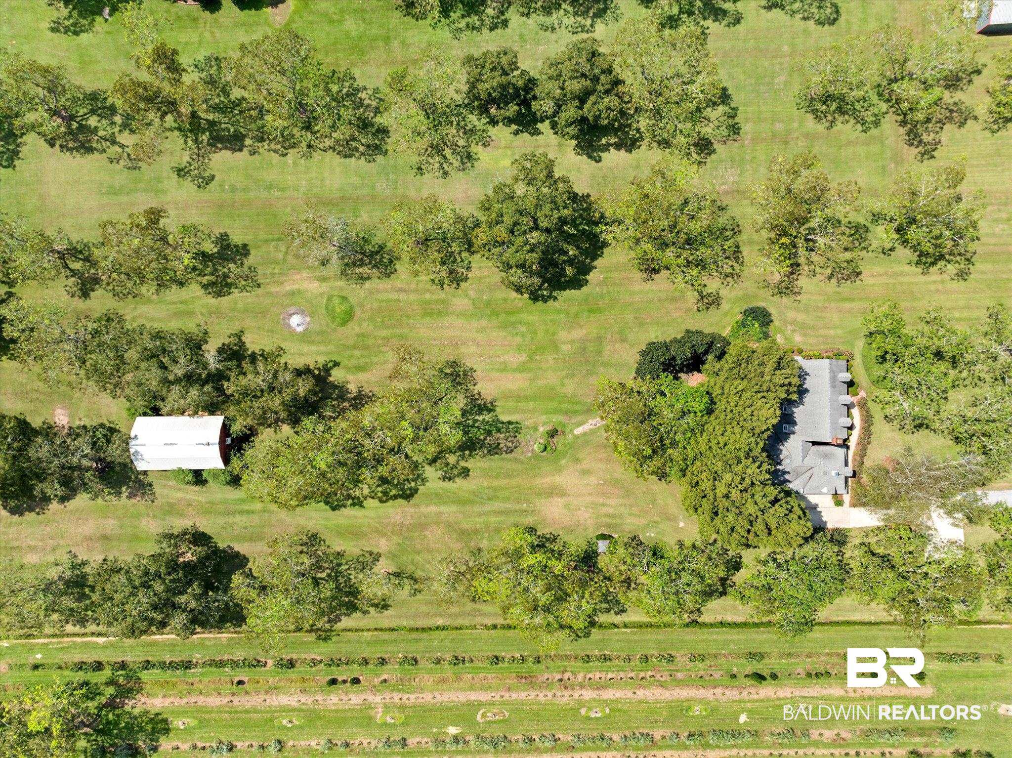 5231 Dawes Road Grand Bay, AL 36541 - Photo 40 of 49 Birds eye view of property featuring a rural view