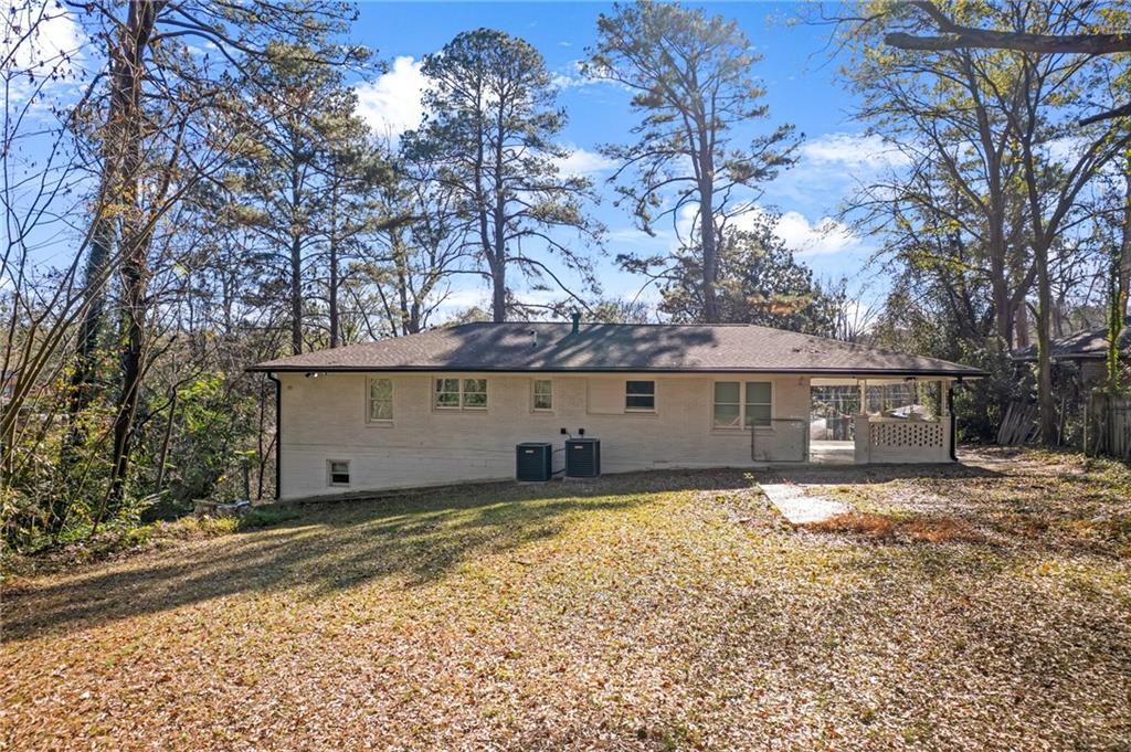 344 East Rhinehill Road Southeast Atlanta, GA 30315 - Photo 25 of 29 a view of a house with a yard