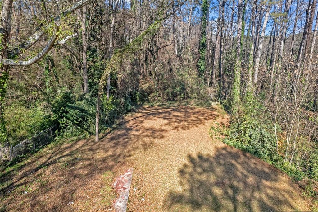 344 East Rhinehill Road Southeast Atlanta, GA 30315 - Photo 26 of 29 a view of a yard with plants and trees