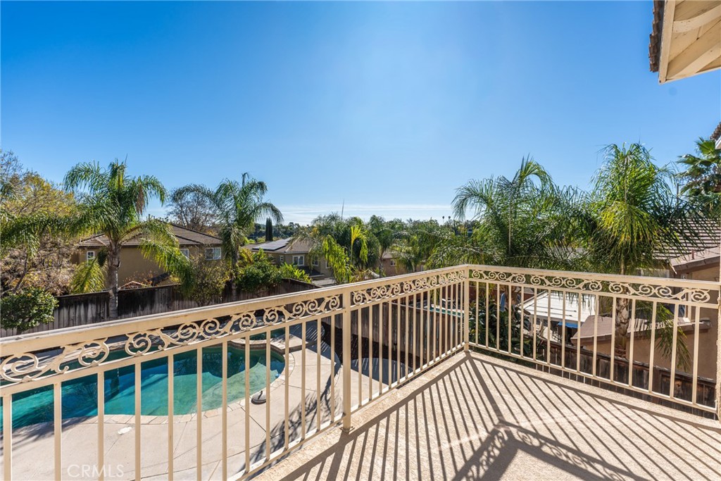 4816 Gregory Road Riverside, CA 92501 - Photo 44 of 55 a view of a balcony with wooden fence