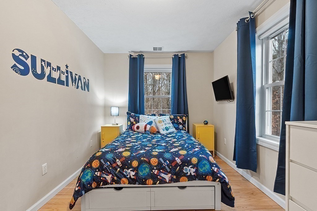 41 Willard Road Ashburnham, MA 01430 - Photo 26 of 42 a bed sitting in a bedroom next to a window