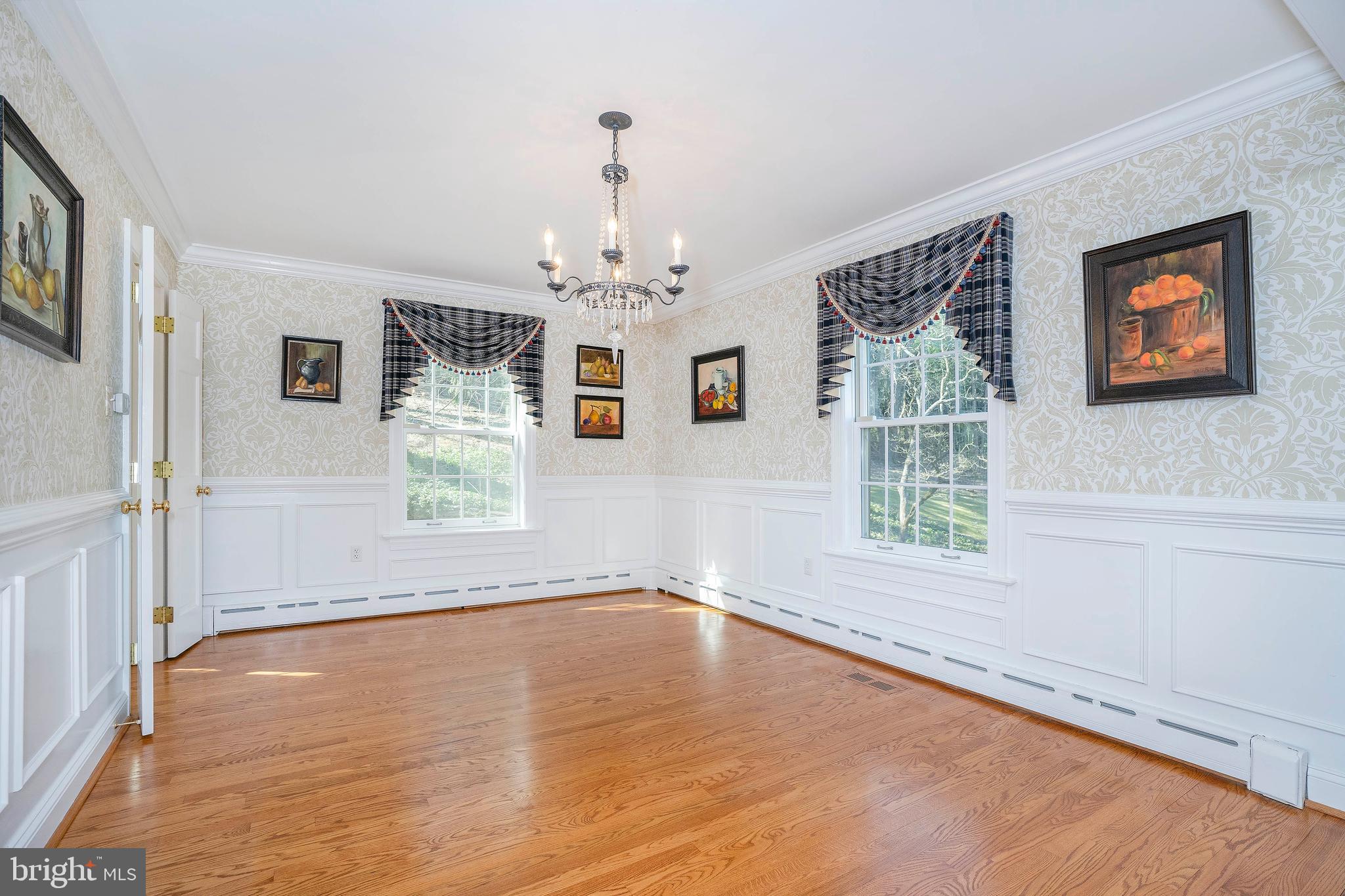 358 Ring Road Chadds Ford, PA 19317 - Photo 12 of 78 Formal dining room with custom wainscoting