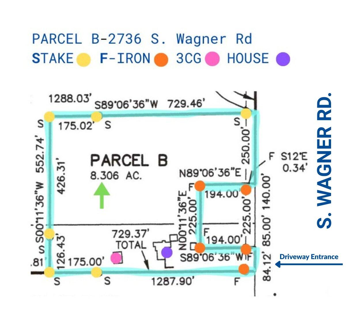 2736 South Wagner Road Ann Arbor, MI 48103 - Photo 2 of 91 Copy of SURVEY - Parcel B - 2736 S Wagne