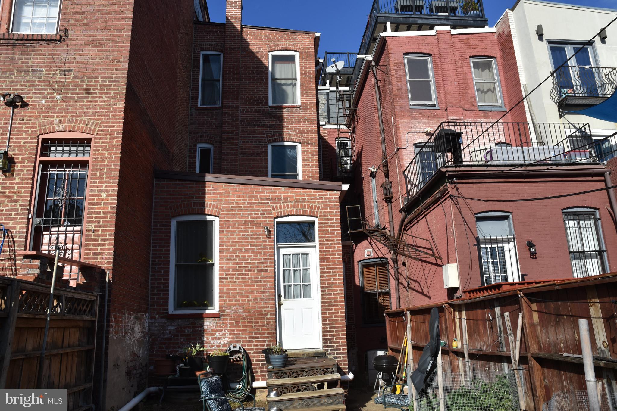 1810 Belmont Road Northwest Washington, DC 20009 - Photo 10 of 10 Rear Exterior