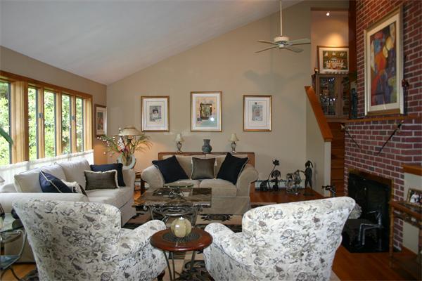 179 Littleton Road Harvard, MA 01451 - Photo 4 of 27 a living room with furniture fireplace and a large window
