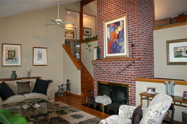 179 Littleton Road Harvard, MA 01451 - Photo 6 of 27 a living room with furniture and a fireplace
