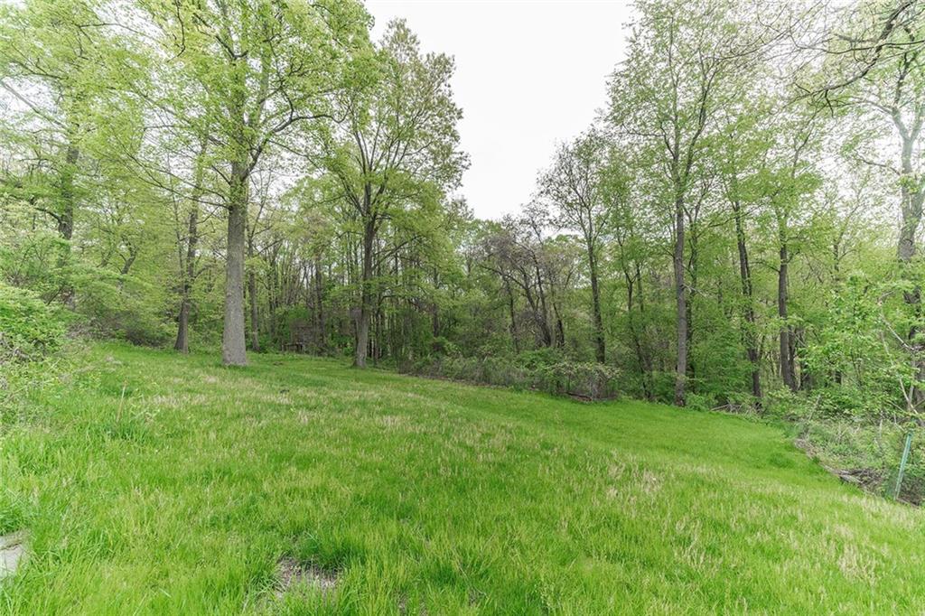 186 Warren Road Warrendale, PA 15086 - Photo 22 of 24 A view of the lower level yard. Two gardens were previously tended in this area. This part of the yard is easily accessed from a set of steps.
