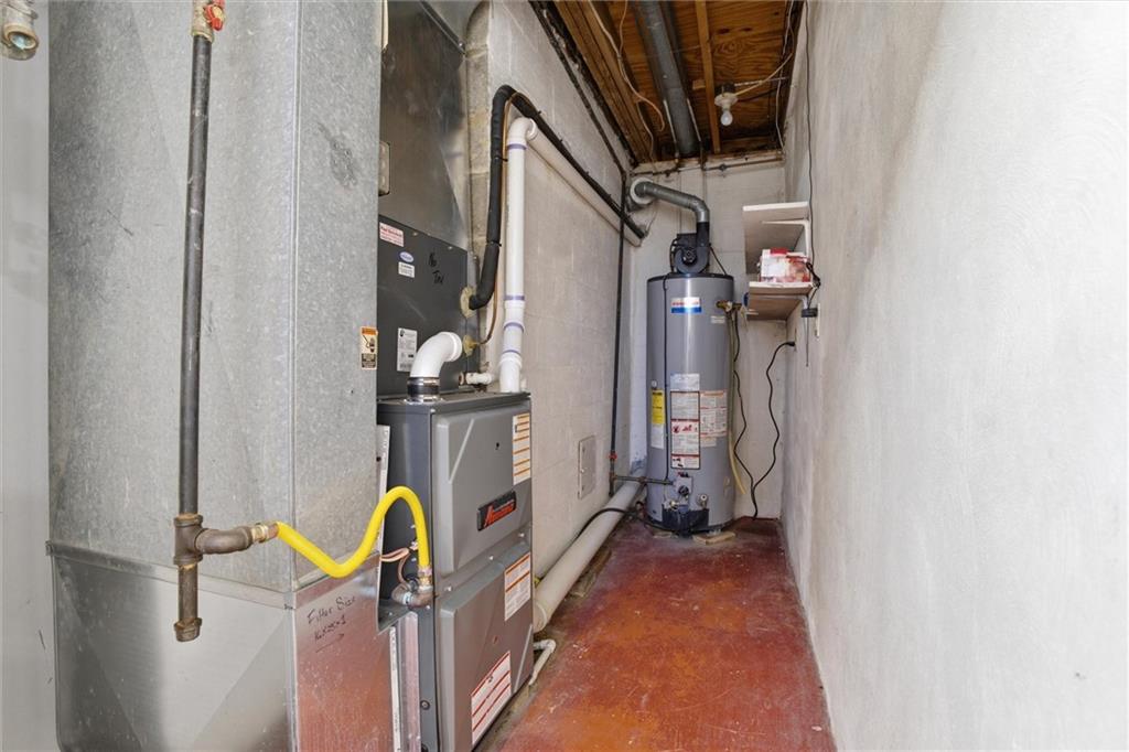 537 Lebanon School Road Belle Vernon, PA 15012 - Photo 27 of 48 a view of water heater room