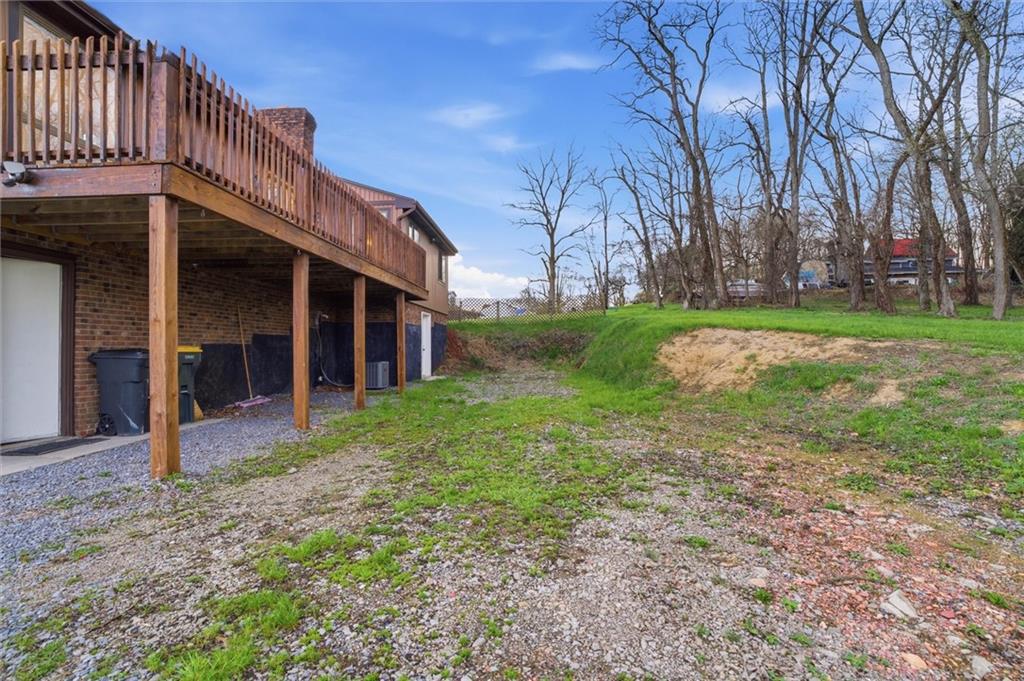 537 Lebanon School Road Belle Vernon, PA 15012 - Photo 36 of 48 a view of a house with backyard porch and garden