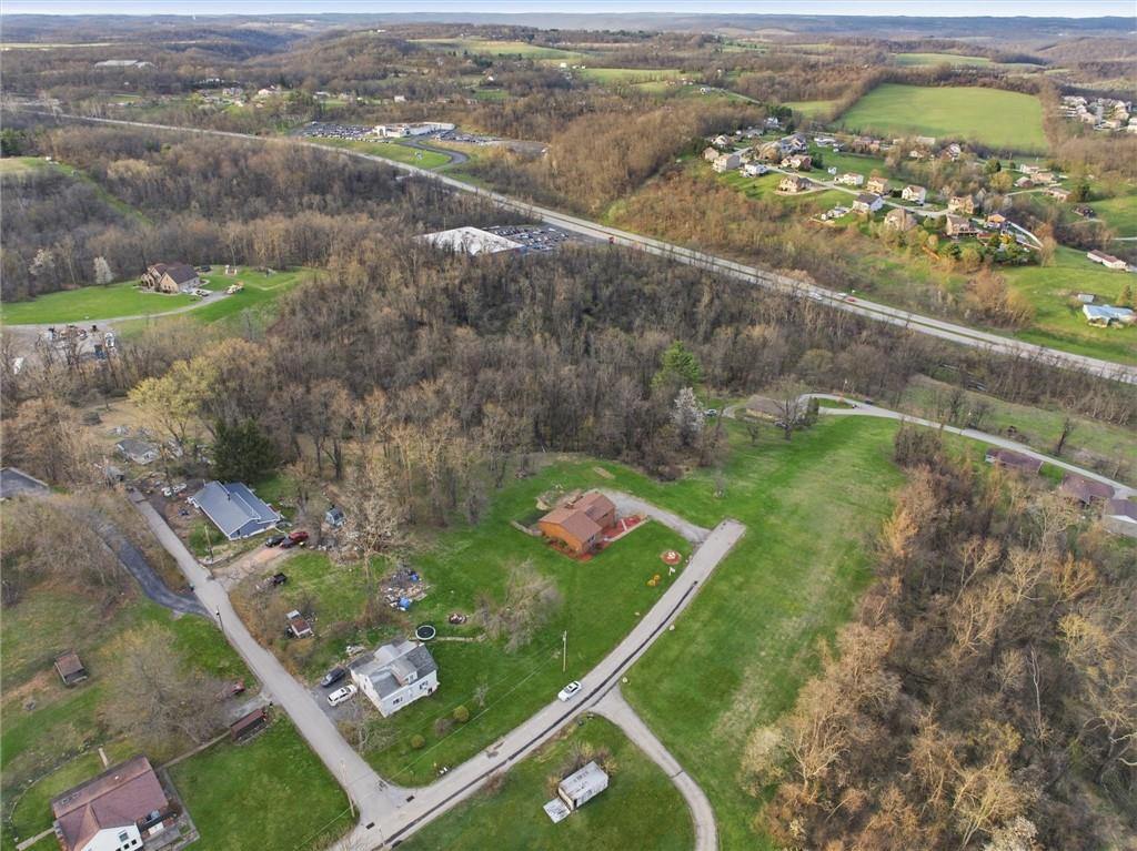 537 Lebanon School Road Belle Vernon, PA 15012 - Photo 44 of 48 an aerial view of residential houses with outdoor space