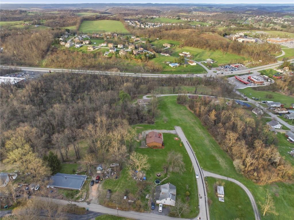 537 Lebanon School Road Belle Vernon, PA 15012 - Photo 45 of 48 an aerial view of residential houses with outdoor space