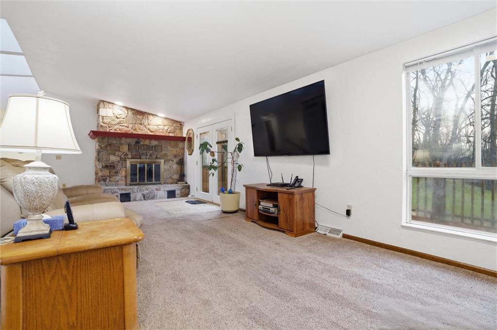 537 Lebanon School Road Belle Vernon, PA 15012 - Photo 6 of 48 a living room with furniture and a flat screen tv