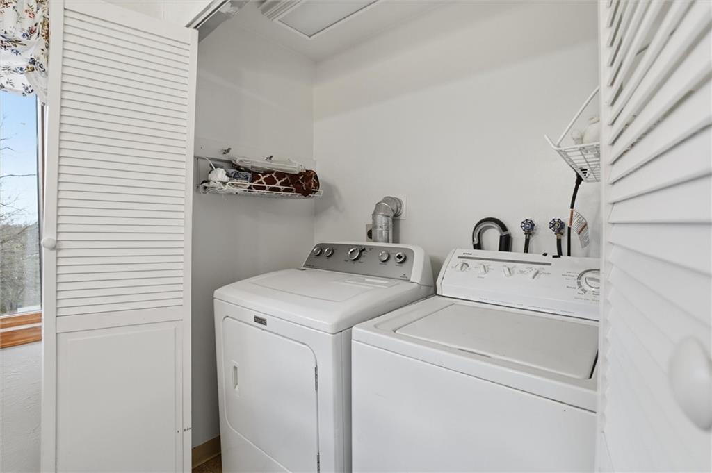 537 Lebanon School Road Belle Vernon, PA 15012 - Photo 9 of 48 a utility room with dryer and washer