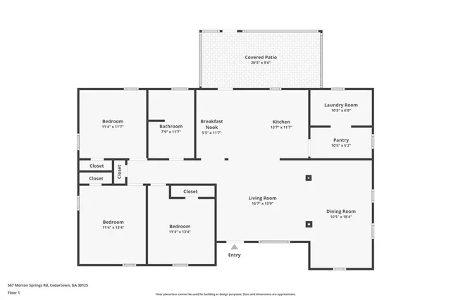 $225,000 | 567 Morton Springs Road, Cedartown, GA 30125