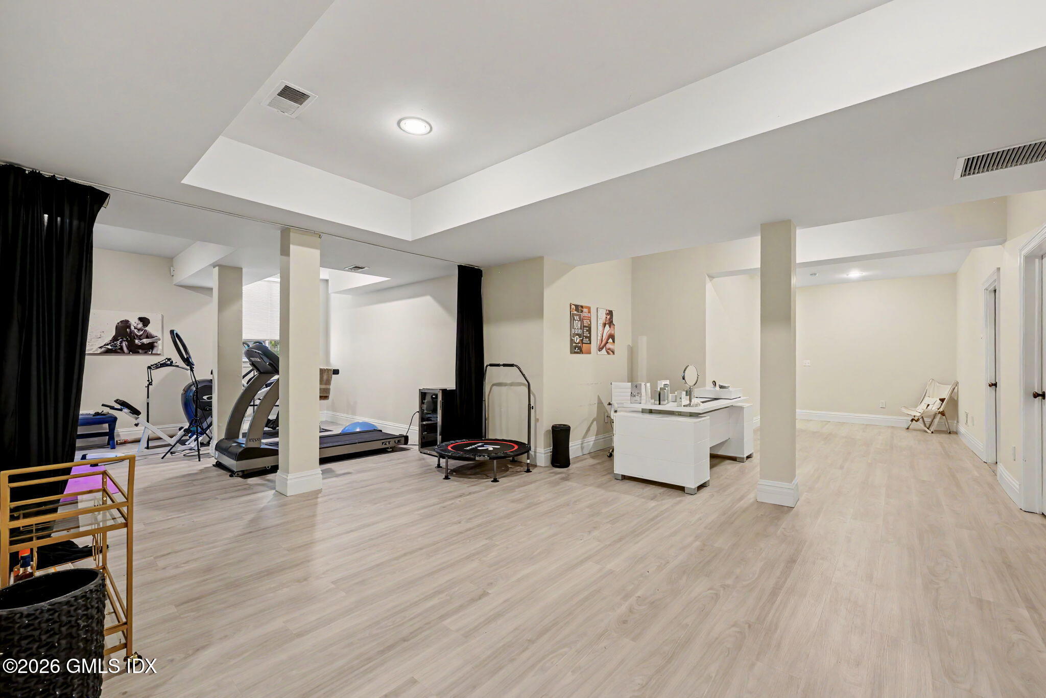 26 Circle Drive Greenwich, CT 06830 - Photo 19 of 29 Lower level Gym and Homework Station