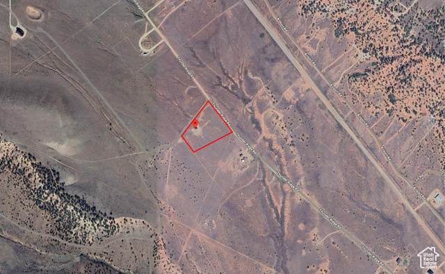 46511 Thunder Ridge Road, Unit 173 Fruitland, UT 84027 - Photo 9 of 10 Aerial map of property and surrounding area featuring property parcel outlined