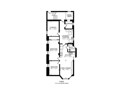 a picture of floor plan